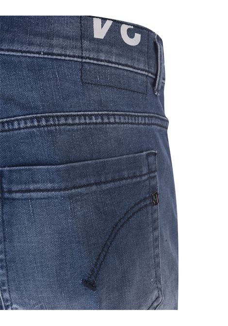 George Skinny Jeans In Medium Blue Stretch Denim DONDUP | UP232-DS0145 GC7800