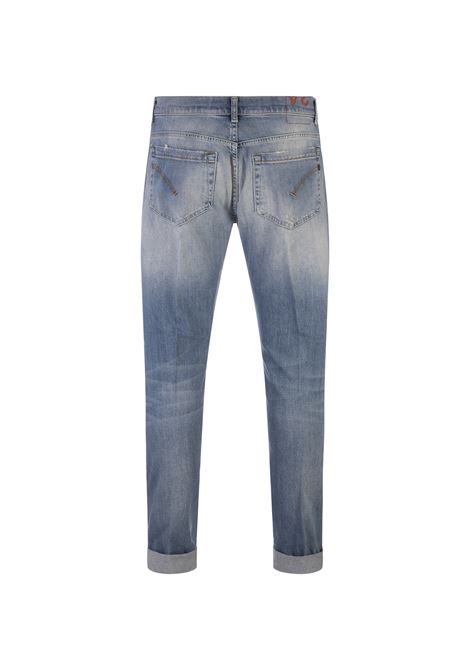 Medium Blue George Jeans With Abrasions DONDUP | UP232-DSE297 FG6800