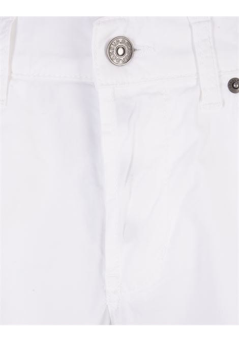 White George Trousers With Turn-Up DONDUP | UP232-GSE046 PTD000