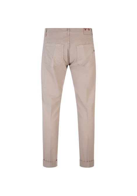 Beige George Trousers With Turn-Up DONDUP | UP232-GSE046 PTD029