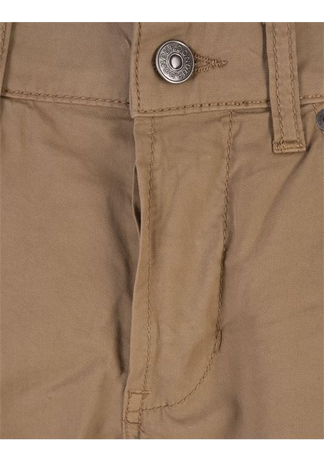 Light Brown George Trousers With Turn-Up DONDUP | UP232-GSE046 PTD037
