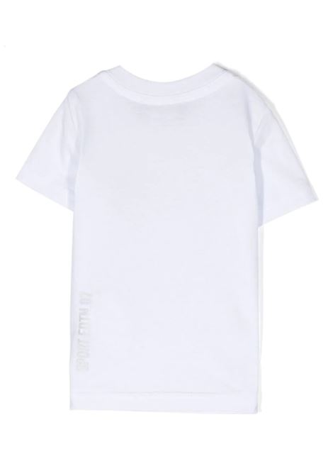 White Edtn 07 Sport T-Shirt With Print DSQUARED2 KIDS | DQ1462-D004GDQ100