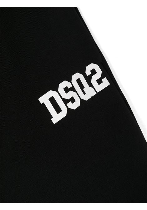 Black DSQ2 Sports Shorts DSQUARED2 KIDS | DQ1601-D0A2FDQ900