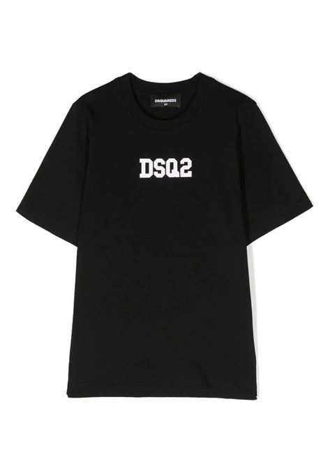 T-Shirt DSQ2 Nera DSQUARED2 KIDS | DQ1622-D004GDQ900