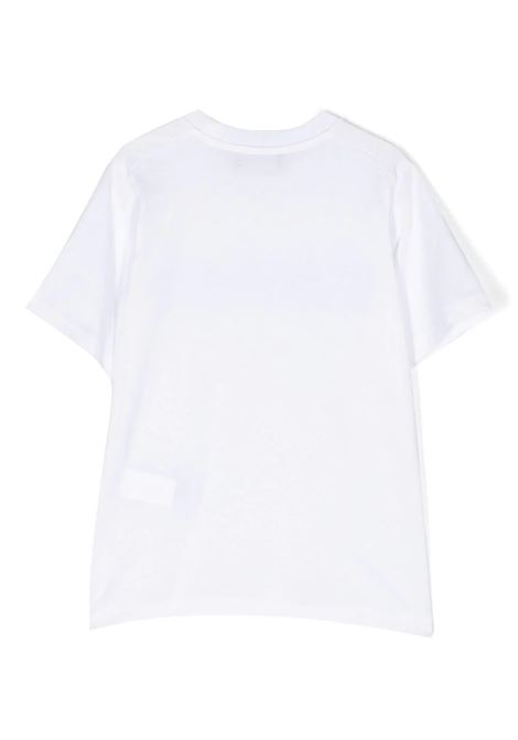 White T-Shirt With Maxi Logo DSQUARED2 KIDS | DQ1770-D0A4CDQ100