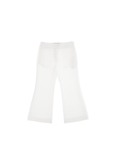 Pantalone Flare Bianco ERMANNO SCERVINO JUNIOR | SFPA054-GA39-BS0020005