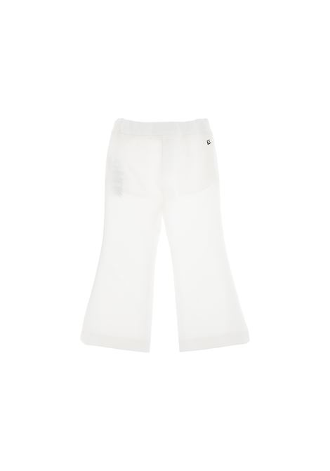 Pantalone Flare Bianco ERMANNO SCERVINO JUNIOR | SFPA054-GA39-BS0020005