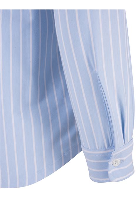 White Striped Pepe Ml. Tecno Jersey Shirt FEDELI | 6DE00020011
