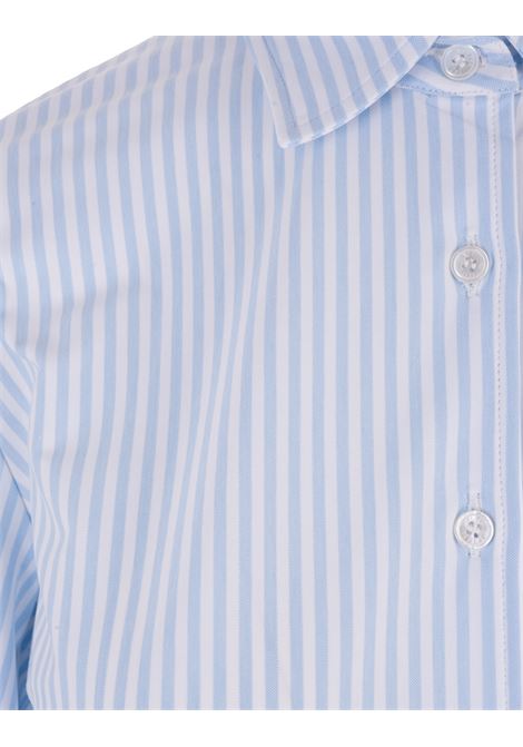 Light Blue Striped Pepe Ml. Tecno Jersey Shirt FEDELI | 6DE0002001