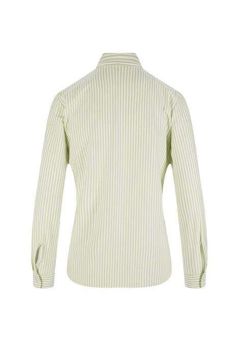 Green Striped Pepe Ml. Tecno Jersey Shirt FEDELI | 6DE0002004