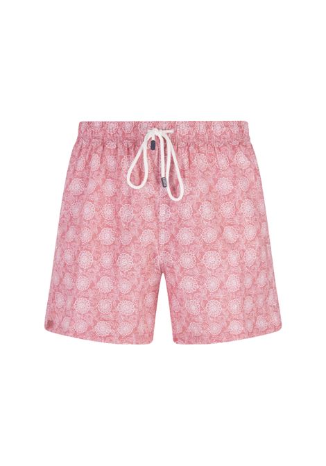 Floreal- Print Pink Swim Shorts FEDELI | UE00318-C075697