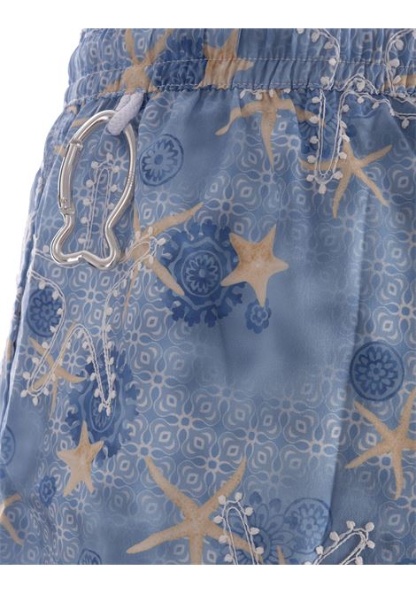 Costume Da Bagno blu Con Stampa fantasia stelle marine FEDELI | UE00328-I75656