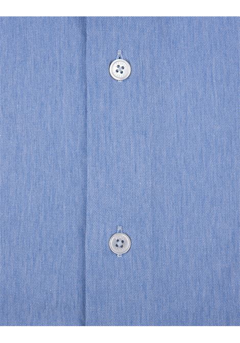 Blue Strech Shirt FEDELI | UE00522-CC0013