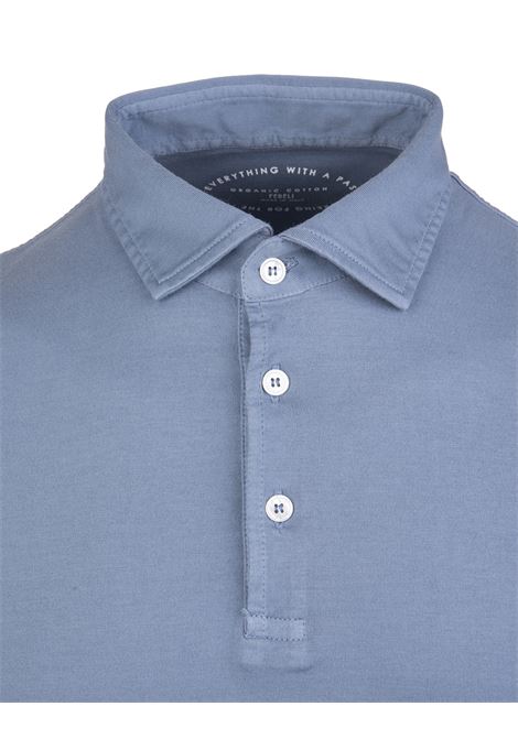 Light Avio Polo Shirt In Organic Cotton FEDELI | UED0110625