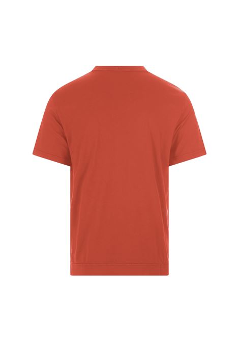 Basic T-Shirt In Orange Organic Cotton FEDELI | UEF0103158