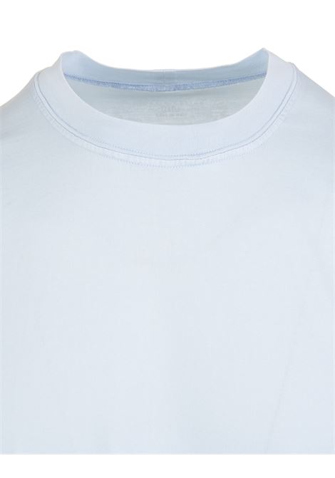 Basic T-Shirt In Sky Blue Organic Cotton FEDELI | UEF0103836