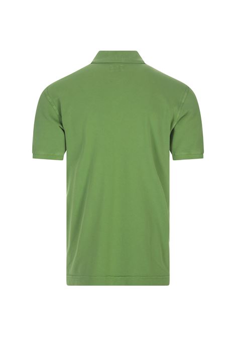 Green Cotton Pique Polo Shirt FEDELI | UEF0108153