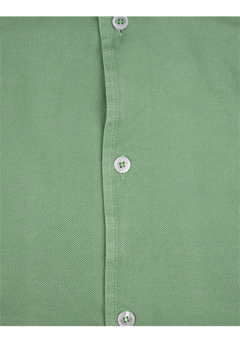 Shirt In Light Green Cotton Piqu? FEDELI | UEF0283CE-CC153