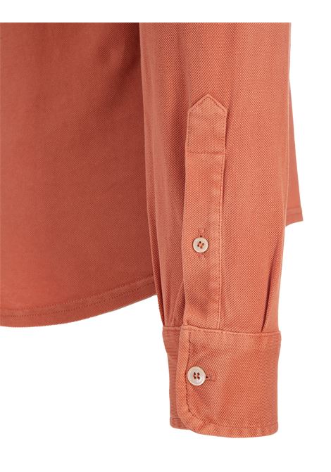 Shirt In Orange Cotton Piqu? FEDELI | UEF0283CE-CC159