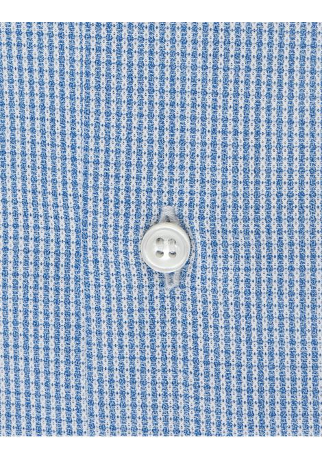 Camicia Regular Fit In Lino Celeste FRAY | 0000R3