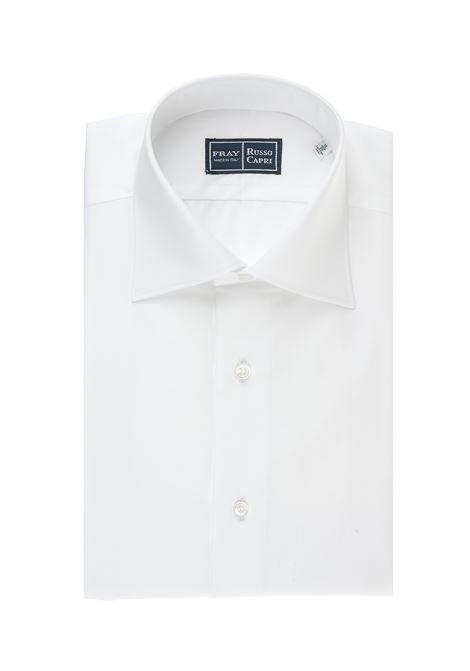 Regular Fit Shirt In White Popeline FRAY | 11271