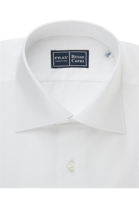 Regular Fit Shirt In White Popeline FRAY | 11271