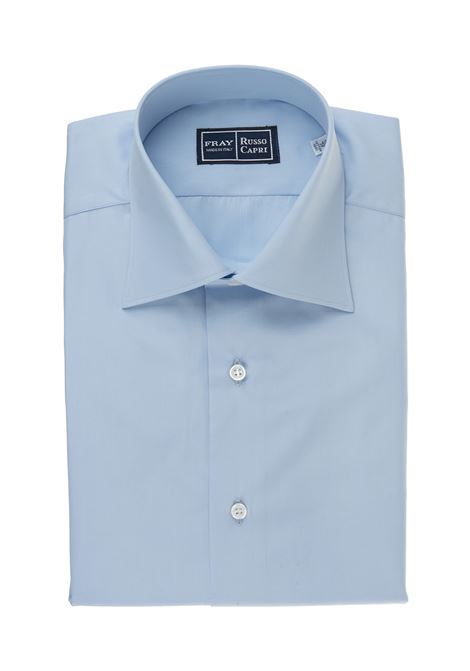 Regular Fit Shirt In Light Blue Popeline FRAY | 11273