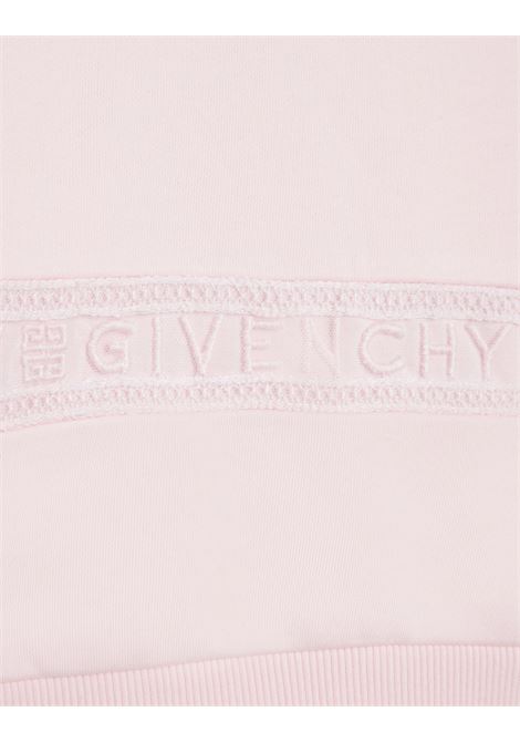 Pink Sweatshirt With GIVENCHY Stripe GIVENCHY KIDS | H0526044Z