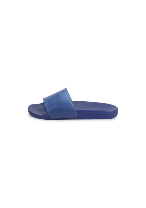 Blue Slipper With Logo GIVENCHY KIDS | H29089865
