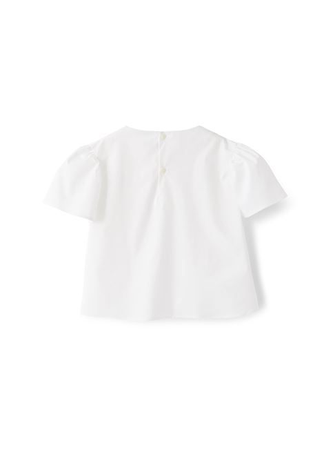 Camicia In Raso Di Cotone Bianco IL GUFO | P23CC091C0046010