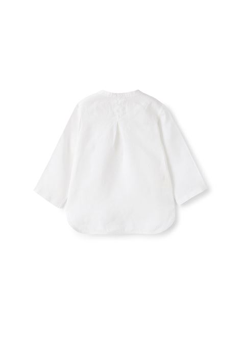 White Linen Coreana Shirt IL GUFO | P23CL017L6006010