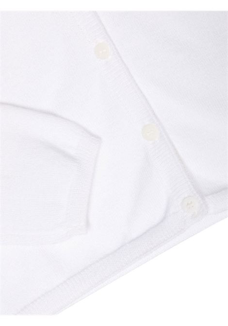 White Cotton Cardigan IL GUFO | P23GF212EM109010