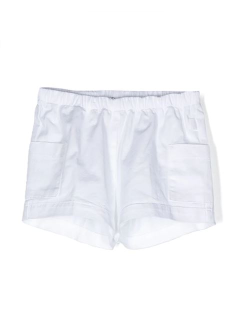 Shorts In White Gabardine IL GUFO | P23PS087C6034010