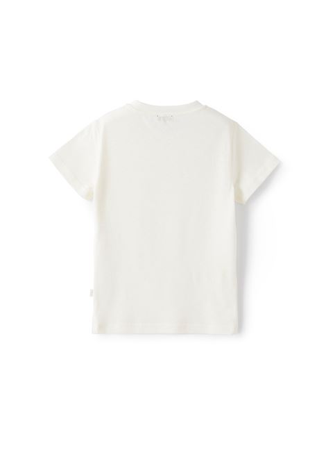Milk White Linen and Cotton T-Shirt IL GUFO | P23TS275M0105100