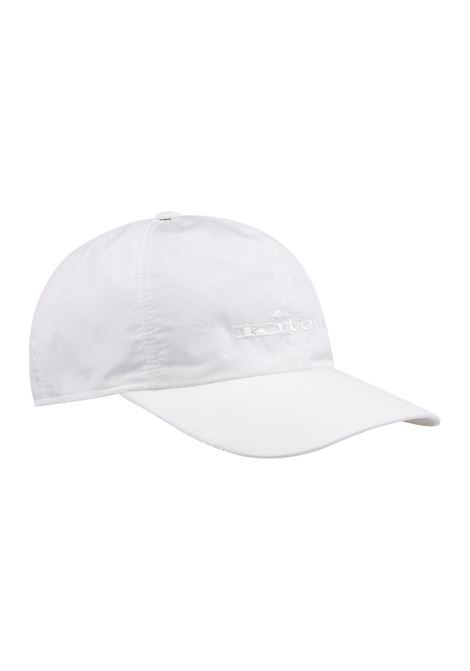 Cappello Da Baseball Bianco Con Logo KITON | UCAPP48XB605917