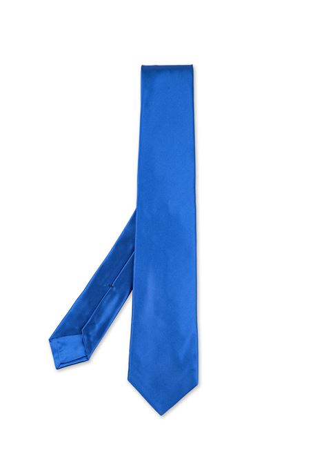 Royal Blue Silk Tie KITON | UCRVKRC0720106