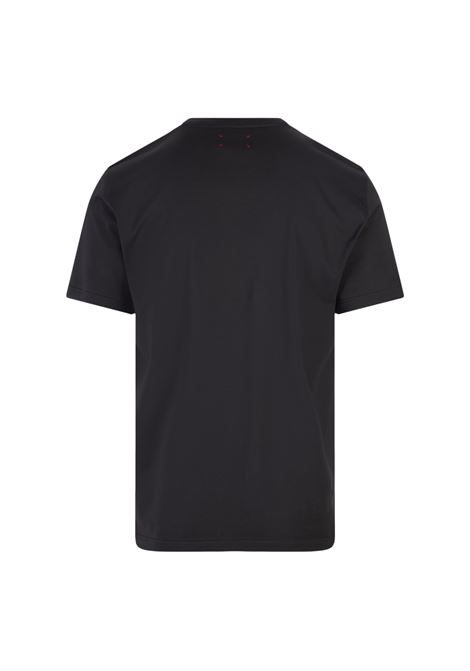 T-Shirt Antracite Con Logo Ricamato KITON | UK1274E23KS