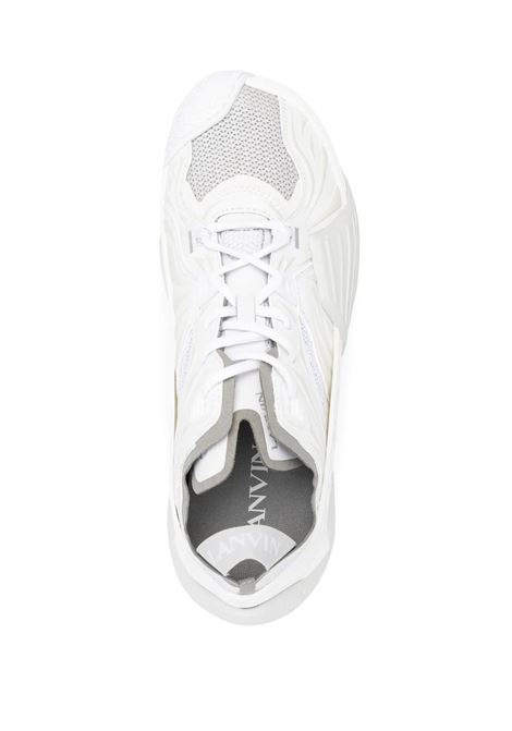 White Mesh Flash-X Sneakers LANVIN | FM-SKIK00-MEFR-E2200