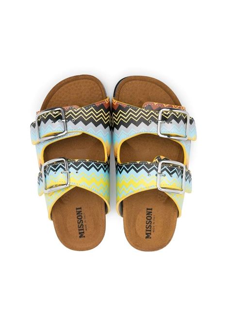 Sandalo Multicolore Con Fibbie MISSONI KIDS | MS0Q06-Z1452998