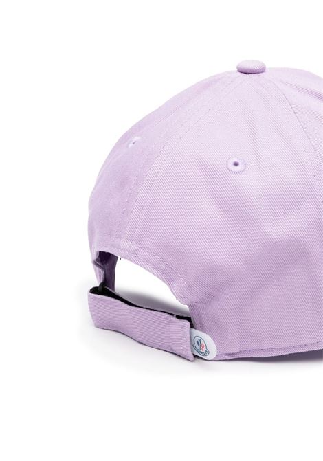 Cappello Da Baseball Viola Con Patch Logo MONCLER ENFANT | 3B000-19 0486362B