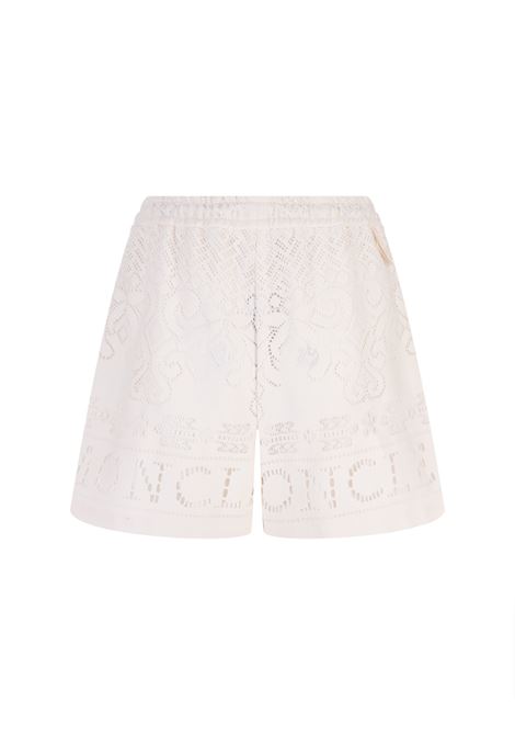 Cream Shorts With Cut-Out Embroidery MONCLER | 2B000-17 596MV050