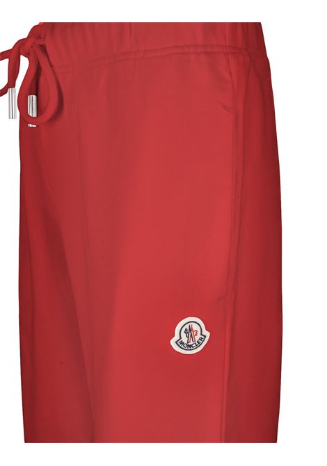 Joggers In Cotone Rosso MONCLER | 8H000-02 899WC455