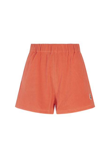 Orange Terry Shorts MONCLER | 8H000-22 596LS30A