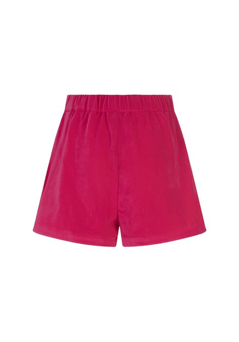 Shorts In Spugna Fucsia MONCLER | 8H000-22 596LS562