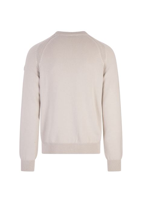 Beige Sweater with Monogram MONCLER | 9C000-16 M150921L