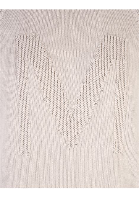 Beige Sweater with Monogram MONCLER | 9C000-16 M150921L