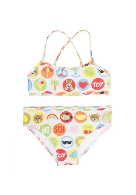Bikini Con Stampa Moschino Summer All-Over MOSCHINO KIDS | HCL00ELKA0886802