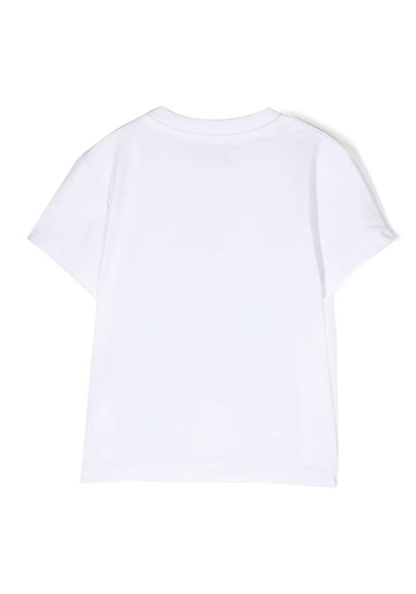 White Moschino Teddy Bear T-Shirt MOSCHINO KIDS | MUM03DLBA1010101