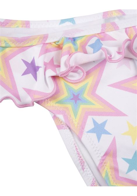 Star Rainbow Bikini In White MOUSSE DANS LA BOUCHE | MKCR265UNICA