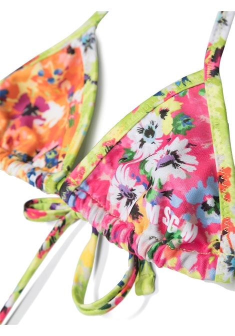 Multicolored Floral Bikini MSGM KIDS | MS029352200